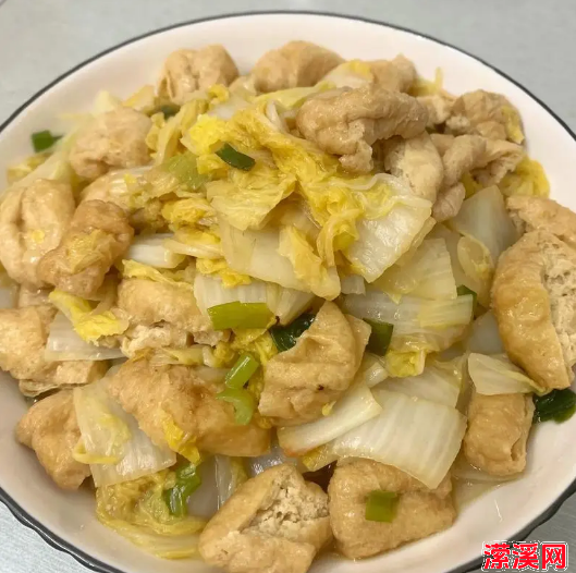 豆泡炒娃娃菜：一道色香味俱佳的家常菜